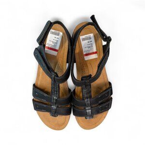 Clarks April Cove Studded Strapped Comfort Sandals